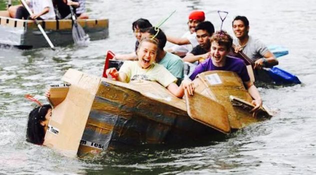 SOGGY BOTTOM CARDBOARD BOAT REGATTA, LAUNCESTON