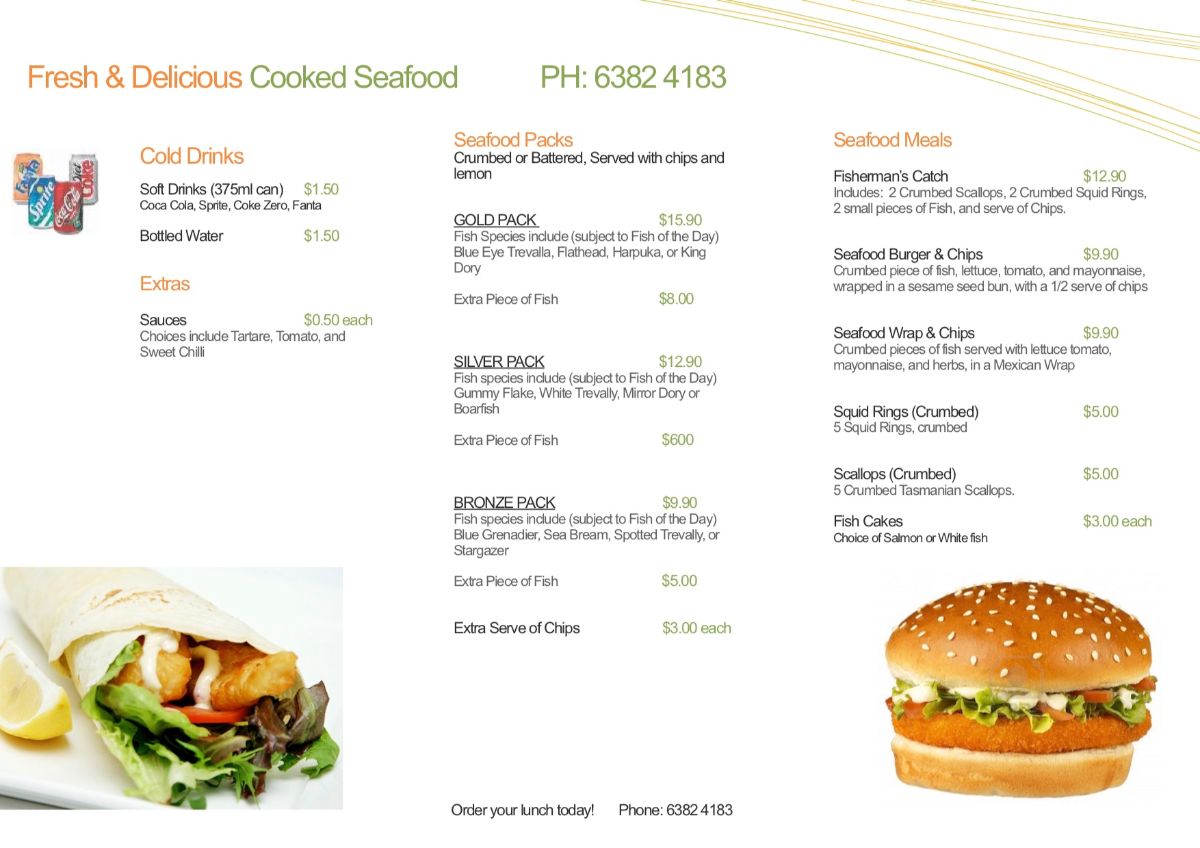 TOWN SEAFOODS » Heads Up Launceston & Food Guide