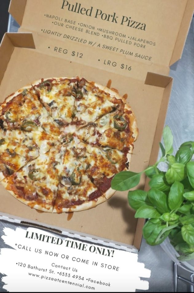 PIZZA AT CENTENNIAL » Heads Up Food Guide Launceston